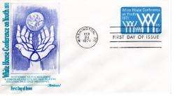 1971 FIRST DAY COVER   WHITE HOUSE CONFERENCE IN YOUTH  