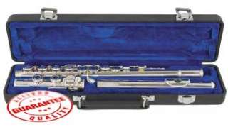This Intermediate or beginners C Nickel Plated Flute is made by 