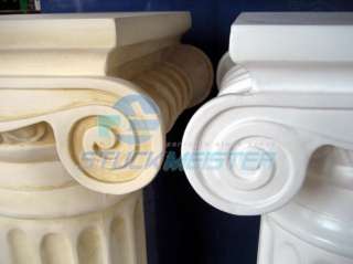 Griechische Säule 100cm ionische Säulen Stuck Gips S18  