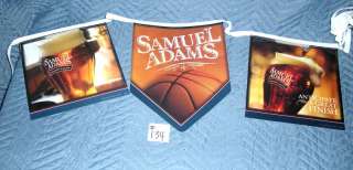 Samuel Adams Boston Lager Basket Ball Bar Banner Flags  