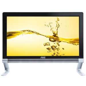 AOC Touchmate E2239FWT 21.5 Widescreen LED LCD Monitor   Black 