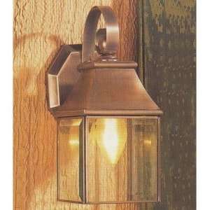 Artistic 5402 Accent 1 Light Wall Lantern Flat Solid Top  