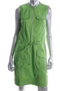 MICHAEL Michael Kors NEW Green Versatile Dress BHFO Sale M  