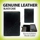 Barnes Noble Nook Color Leather Cover Case Black  