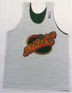 Seattle SuperSonics NBA Reversible Basketball Jersey  