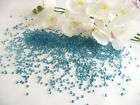 1000 4 5mm diamond crystal gem table confetti teal blue