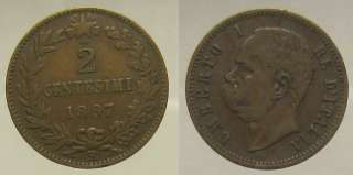   (AN) 2 Centesimi 1897 BB Umberto I