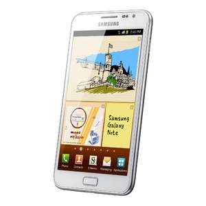 Samsung GALAXY Note GT N7000   16 GB   White Unlocked Smartphone 