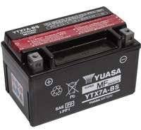 Brand New Genuine Yuasa YTX7A BS Motorcycle Battery complete with 