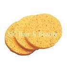 Synthetic Beauty Mask/ Make Up Removing Sponges 75mm x 3   Natural 