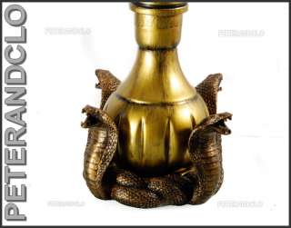   NARGUILE COBRA PIPE A EAU CHICHA MADE IN EGYPTE H 49 cm