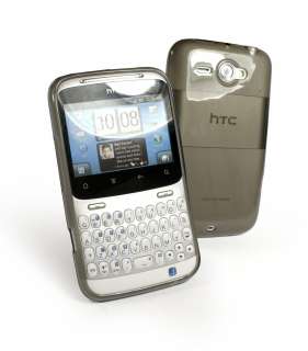   Silikon Hülle / Tasche für HTC ChaCha   graphit 