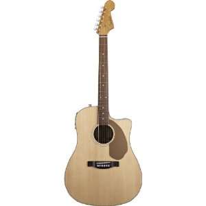  Fender Sonoran SCE Dreadnought Cutaway Acoustic Electric Guitar 