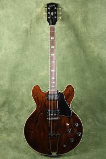 Vintage 1974 Gibson ES 335 TD Walnut Brown Near Mint Condition With 
