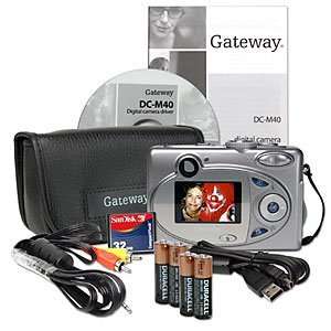  Gateway DC M40 4MP 3X Compact Digital Camera Camera 