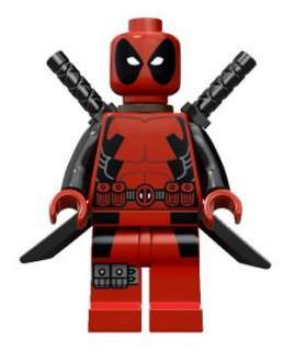 LEGO SUPERHEROES MINIFIGURE   DEADPOOL X MEN  NEW  MINI FIGURE Super 
