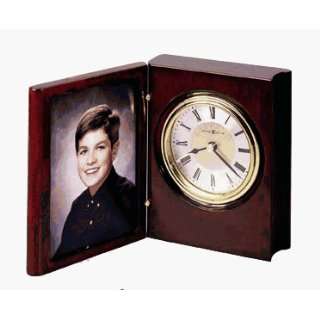  Howard Miller Portrait Book Picture Frame Table Clock 