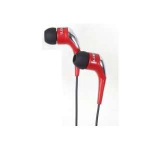  EB101 Light Weight Stereo Earphones   Red: Electronics