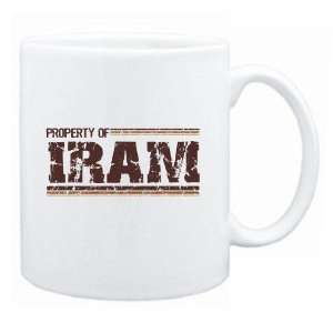 New  Property Of Iram Retro  Mug Name 