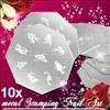   Tampon 10 PCS Stamping Ongle Image Plaque Nail Art Déco