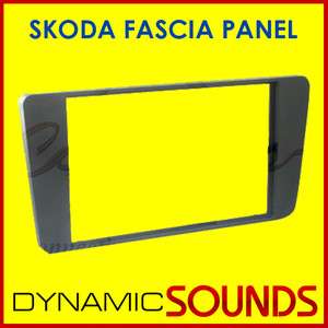 SKODA Octavia Car CD Stereo Double Din Fascia CT24SK07  