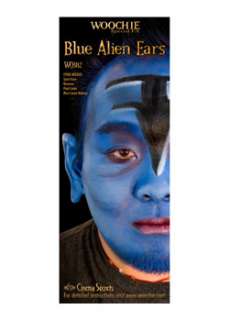 Cheap Makeup Kits on Blue Alien Ears Cheap Makeup Kits Halloween Costume For Accessories