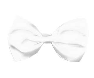 White Bow Tie   Costume Accessories