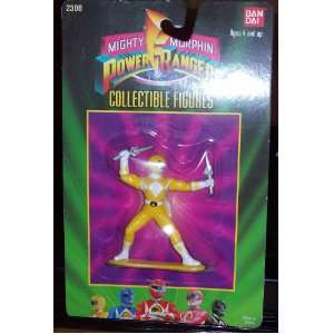    Mighty Morphin Power Rangers Yellow Ranger 3 Figure Toys & Games