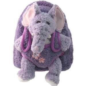   New! Adorable Childrens Plush Animal Elephant Backpack: Toys & Games