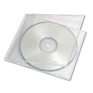  Crystal CD Slim Line Jewel Cases Electronics