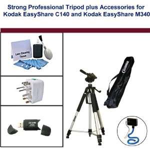   Universal Adapter, USB FlashCard Reader and 5PC Lens Cleaning Kit