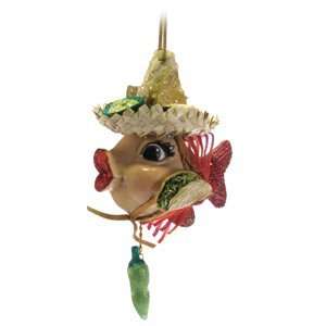  Take Out Kissing Fish Ornament   Mexican Ornaments
