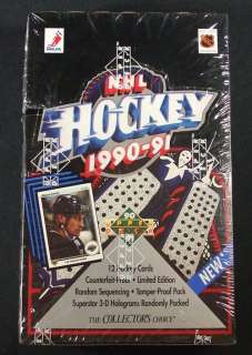 1990/91 UPPER DECK HOCKEY LOW # BOX JAGR * MOGILNY  