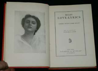 James Whitcomb Riley   RILEY LOVE LYRICS   1905 DYER  