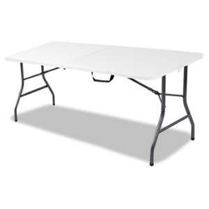  Cosco 6 Foot Bifold Resin Folding Table, 72w x30d x 29 1 