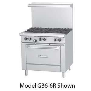 Natural Gas Garland G36 G36R 36 Gas Range with 36 Griddle and 