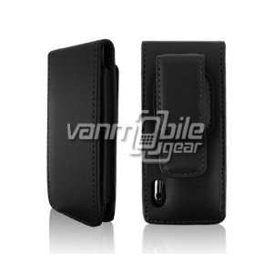 VMG Apple iPod Nano 5 5th Generation 5G Case   Black Premium Leather 