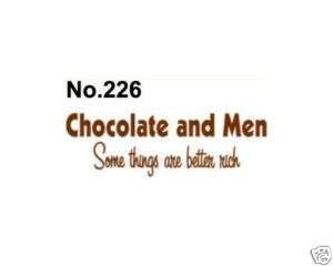 Funny novelty t shirt CHOCOLATE AND MEN   226  