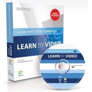  Adobe Photoshop Elements 9 Learn by Video [Paperback 