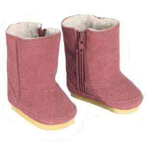   Suede Ewe Boot, 18 Inch Doll Shoes Fits 18 Inch American Girl Dolls