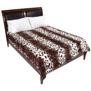  Leopard Wild Life Animal Soft Blanket ~King or Queen: Home 