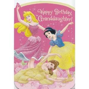  Greeting Card Birthday Disney Princess Happy Birthday 