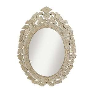   78119 Petite Oval BeveLed Wall Mirror Antique Gold