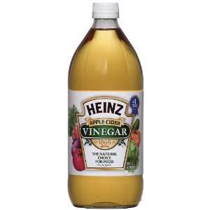 Heinz Vinegar, Apple Cider, 32 oz (Pack of 8)  Grocery 