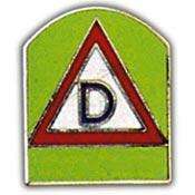 US ARMY 39TH DIVISION INSIGNIA PIN P15504  