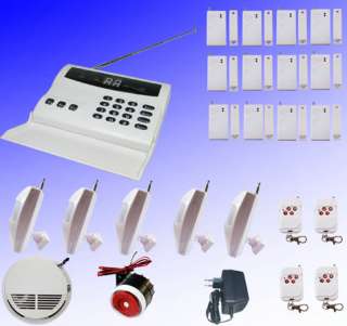 WIRELESS HOME SECURITY SYSTEM ALARM with AUTO DIALER 2  