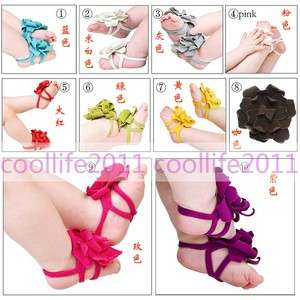 baby cotton belt shoe Unisex girl and boy Flower shoe foot accessory 