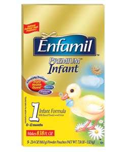 Enfamil Premium Infant Formula, 23.4 Ounces (Pack of 5) = 117 Total 