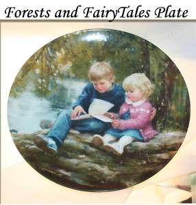 Collector Plate Forests and Fairytales Baby Kids Plates  