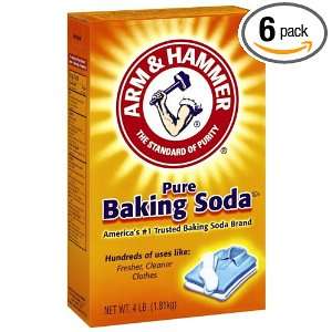 Arm & Hammer Baking Soda, 64 Ounce Boxes Grocery & Gourmet Food